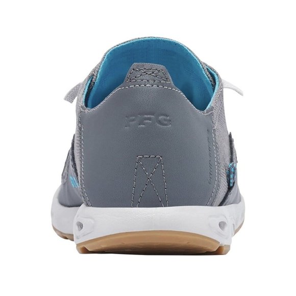 Columbia Mens Bahama Vent Loco Relax PFG Fishing Grey Canvas Boat Shoes Size 8 - Picture 3 of 7